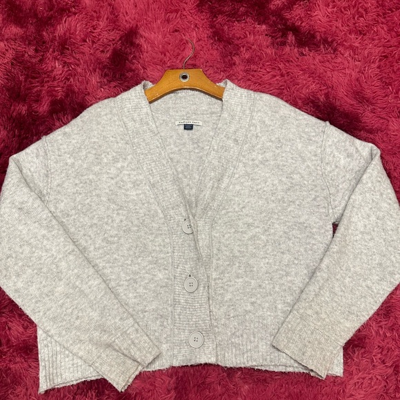 Light grey American Eagle button cardigan - Picture 1 of 3